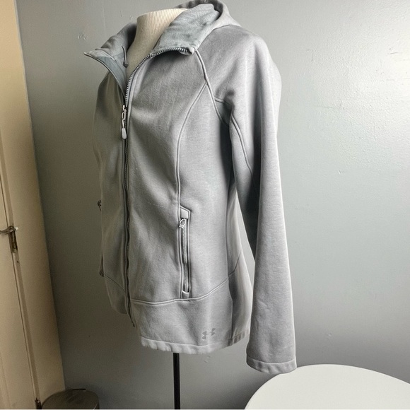 Under Armour Infared Full Zip Hoodie Light grey M - Picture 2 of 9